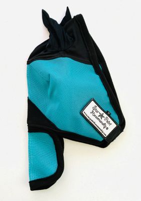 Image showing  Miniature Horse Fly Mask Ear Nose Cover