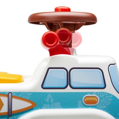 Image showing  Surfer Minivan Vehicle Ride-On and Push-Along Toy, For Ages 1-3 Years, FA702