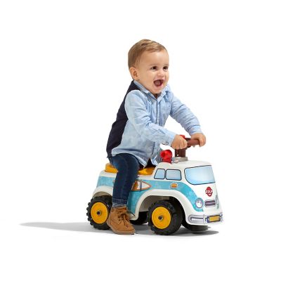Image showing  Surfer Minivan Vehicle Ride-On and Push-Along Toy, For Ages 1-3 Years, FA702
