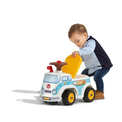 Image showing  Surfer Minivan Vehicle Ride-On and Push-Along Toy, For Ages 1-3 Years, FA702