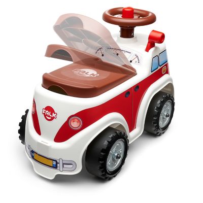 Image showing  Vintage Minivan Ride-On and Push-Along Toy, For ages 1-3 Years, FA703