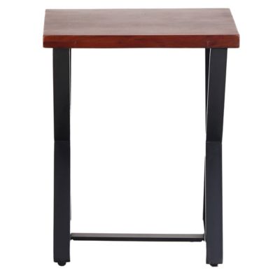 Image showing  Acacia Cross Leg Side Table