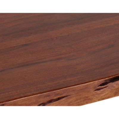 Image showing  Acacia Live Edge Bench, 46 in., White