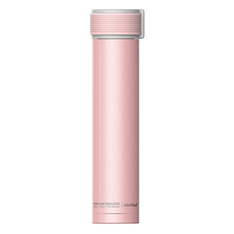 ASOBU 8 oz. Skinny Ultimate Lady Flask, Pink