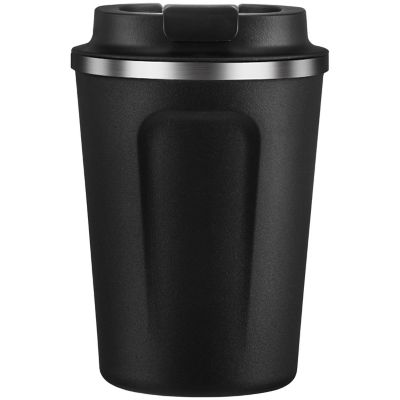 ASOBU 13 oz. Cafe Compact Insulated Travel Mug, Black