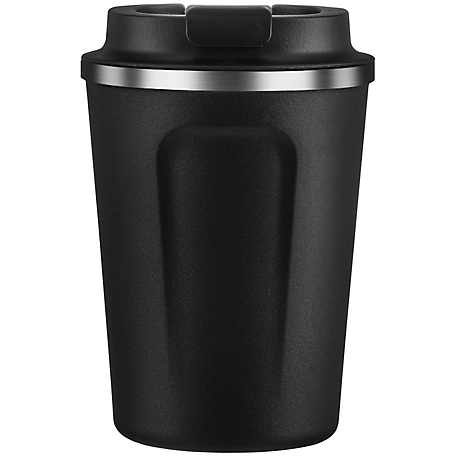 ASOBU 13 oz. Cafe Compact Insulated Travel Mug, Black