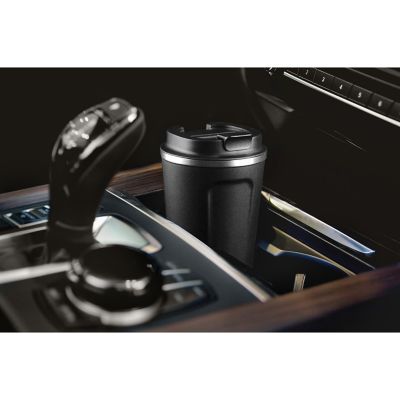 Image showing  13 oz. Cafe Compact Insulated Travel Mug, Black