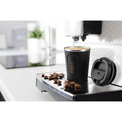 Image showing 5 th ASOBU 13 oz. Cafe Compact Insulated Travel Mug, Black