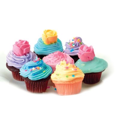 Image showing 8 th Betty Crocker 64 sq. in. Mini Cupcake Maker, White/Pink