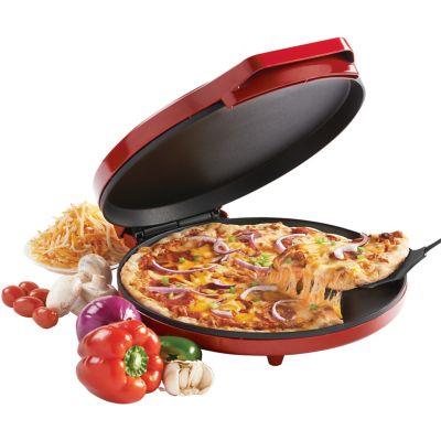 Betty Crocker Pizza Maker, Red/Black