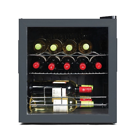 Black & Decker 14-Bottle Capacity Wine Cellar, Black
