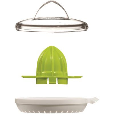 Image showing 5 th Brentwood Select 24 oz. Electric Citrus Juicer, Green/White