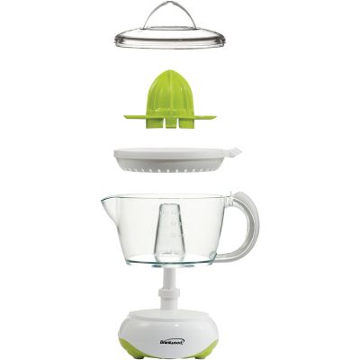 Image showing 7 th Brentwood Select 24 oz. Electric Citrus Juicer, Green/White