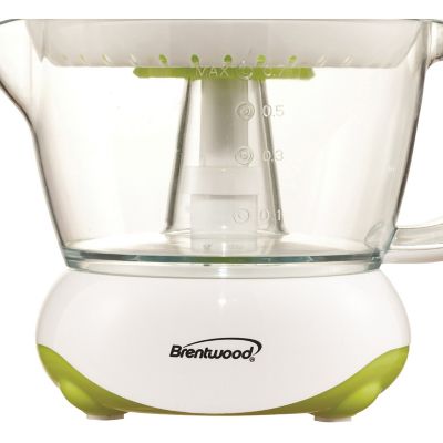 Image showing 8 th Brentwood Select 24 oz. Electric Citrus Juicer, Green/White