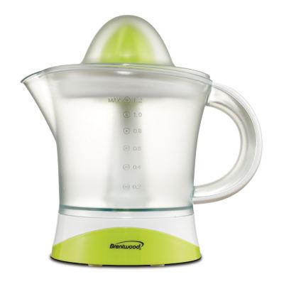 Image showing  40 oz. Electric Citrus Juicer, White/Green