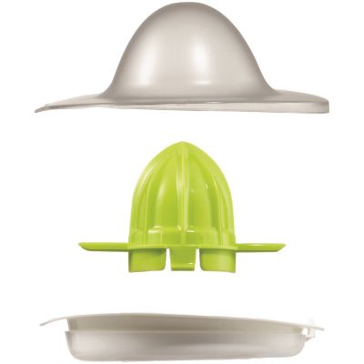 Image showing  40 oz. Electric Citrus Juicer, White/Green