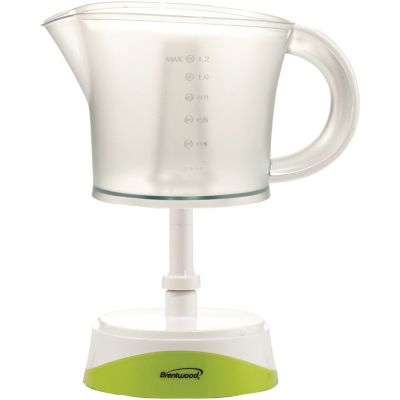 Image showing 5 th Brentwood Select 40 oz. Electric Citrus Juicer, White/Green
