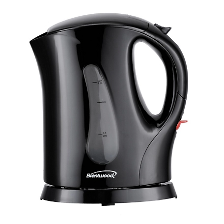 Brentwood Select 1L BPA-Free Cordless Electric Kettle, Black