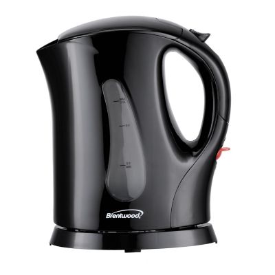 Image showing  1L BPA-Free Cordless Electric Kettle, Black