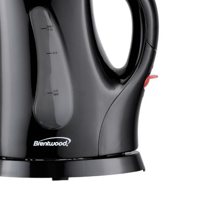 Image showing  1L BPA-Free Cordless Electric Kettle, Black