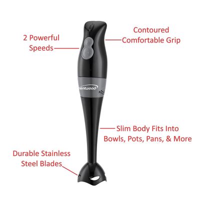 Image showing  2-Speed Hand Blender, Black, BTWHB32BK