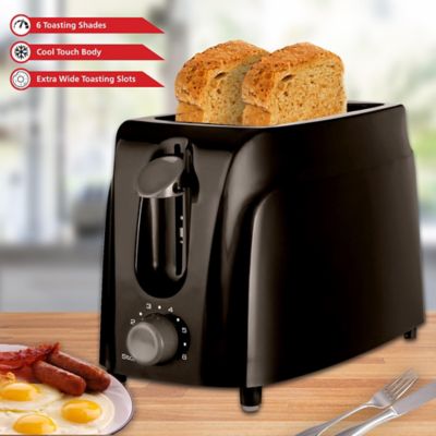 Image showing  2-Slice Cool-Touch Toaster, Black