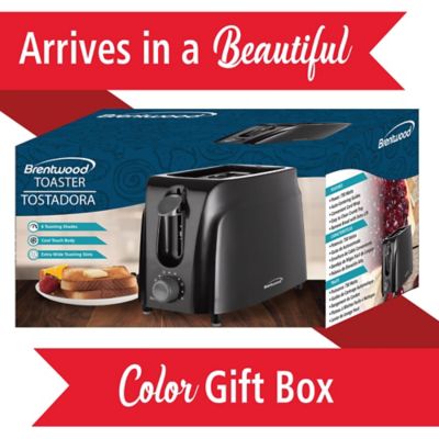 Image showing 9 th Brentwood Select 2-Slice Cool-Touch Toaster, Black