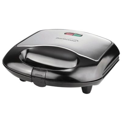 Image showing  Non-Stick Compact Dual Sandwich Maker, Black