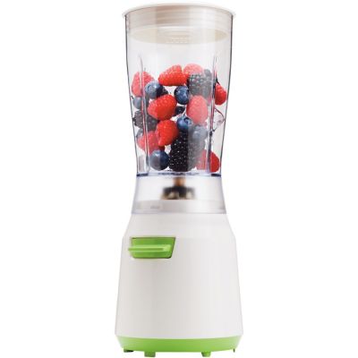 Brentwood Select 14 oz. Electric Personal Blender, White/Green