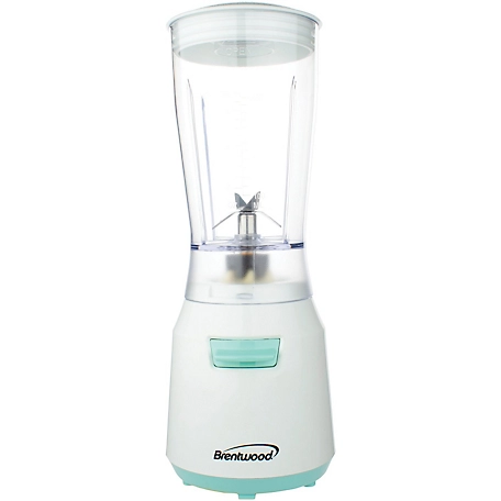 Brentwood Select 14 oz. Personal Blender, White/Blue