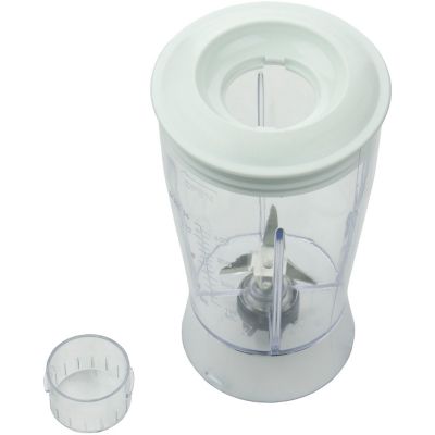 Image showing  14 oz. Personal Blender, White/Blue