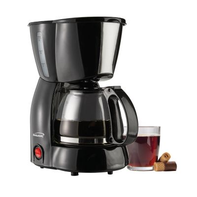 Image showing  4-Cup Coffee Maker, Black