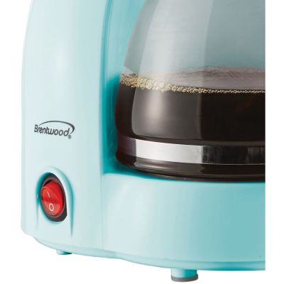 Image showing  4-Cup Coffee Maker, Blue
