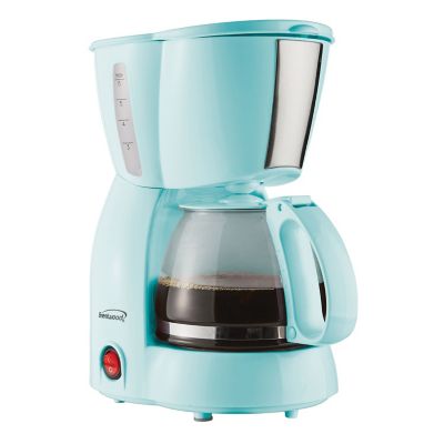Image showing 8 th Brentwood Select 4-Cup Coffee Maker, Blue