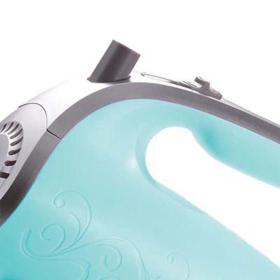 Image showing  Lightweight 5-Speed Electric Hand Mixer, Blue
