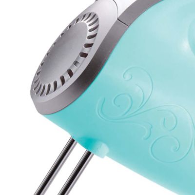 Image showing  Lightweight 5-Speed Electric Hand Mixer, Blue