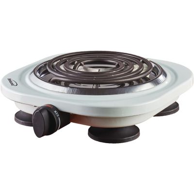 Brentwood Select 1,000W Single Electric Burner, White
