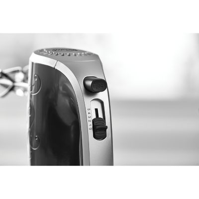 Image showing  Lightweight 5-Speed Electric Hand Mixer, Black