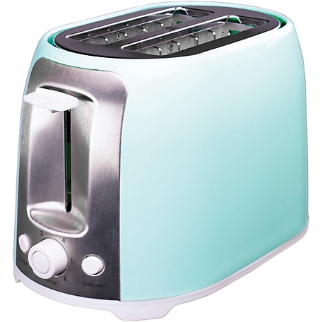 Brentwood Select Cool-Touch 2-Slice Toaster with Extra-Wide Slots, Blue