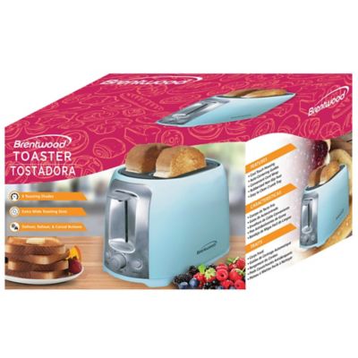 Image showing  2-Slice Cool-Touch Toaster with Extra-Wide Slots, Blue