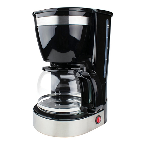 12 Volt Coffee Maker with Glass Carafe for Your Vehicle