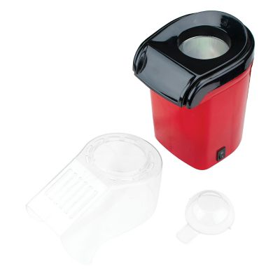 Image showing  8-Cup Hot Air Popcorn Maker, Red