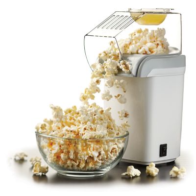 Image showing  8-Cup Hot Air Popcorn Maker, White