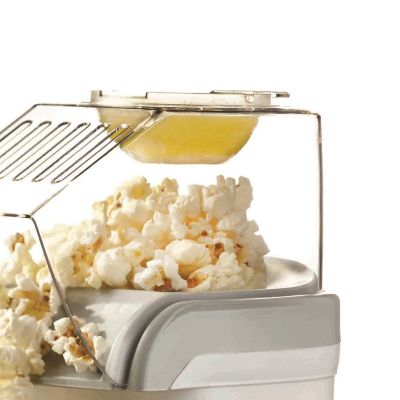 Image showing  8-Cup Hot Air Popcorn Maker, White