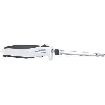 Image showing  7 in. Electric Carving Knife, White/Black