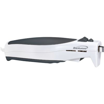Image showing  7 in. Electric Carving Knife, White/Black
