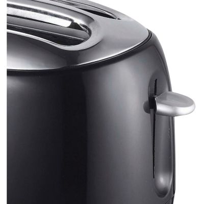 Image showing  2-Slice Cool-Touch Retro Toaster with Extra-Wide Slots, Black