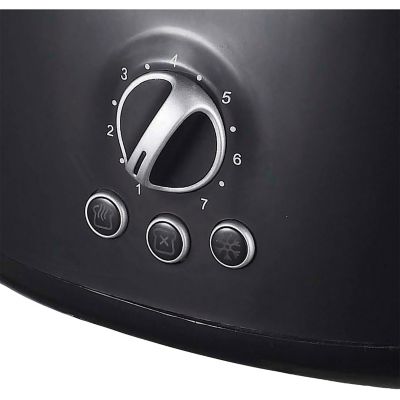 Image showing 5 th Brentwood Select 2-Slice Cool-Touch Retro Toaster with Extra-Wide Slots, Black