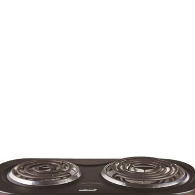 Image showing  1,500W Double Electric Burner, Black