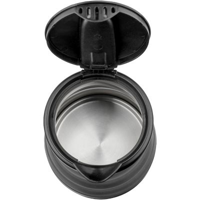 Image showing  0.85 qt. Dual-Voltage Collapsible Travel Kettle, Black